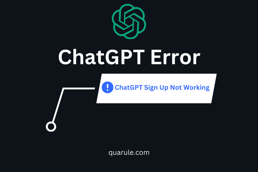 chatgpt sign up not working