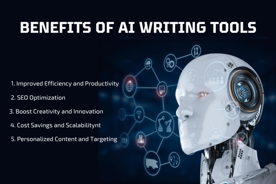 5 Benefits of AI Writing Tools