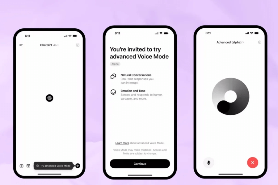 Top 4 Main Features of Advanced Voice Mode in ChatGPT